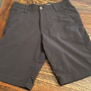 Black men’s under armor shorts size 32